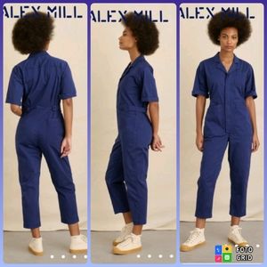 Alex Mill The Standard Short Sleeve Jumpsuit